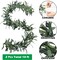 3 Pcs Total 15 ft Artificial Olive Leaf Vine Artificial Garland Hanging Green